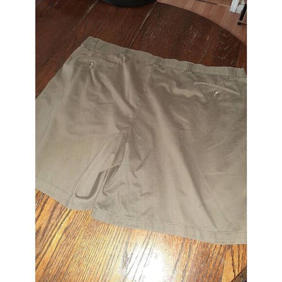 Mens Size 48 St Johns Bay Comfort Fit Brown Bermuda Shorts Perfect for Work - Picture 4 of 6